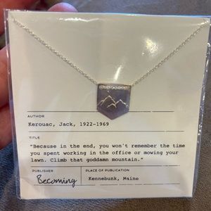 Jack Kerouac necklace NWT